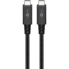 Goobay USB Type-C Thunderbolt (USB4) Gen 3x2 Cable 0.8m - High-Speed Data Transfer, Reliable Connection, Perfect for Your Device